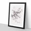 Branch of a White Cherry Blossom Tree - Picture Frame Painting Print on MDF-56741645-56741651