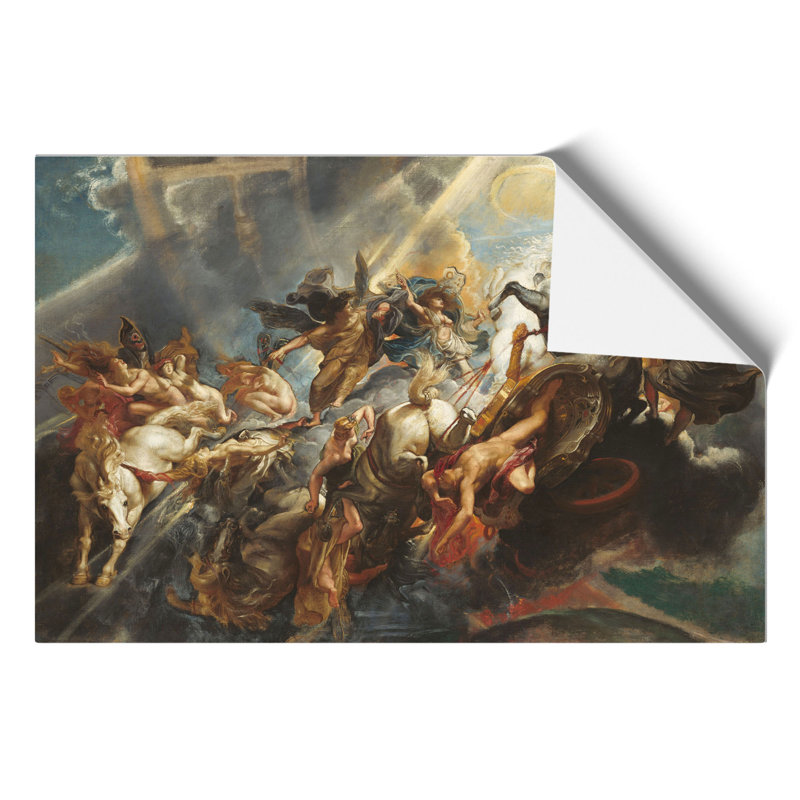 The Fall Of Phaeton by Peter Paul Rubens - No Frame Painting, 42cm H x 59cm W x 0.1cm D