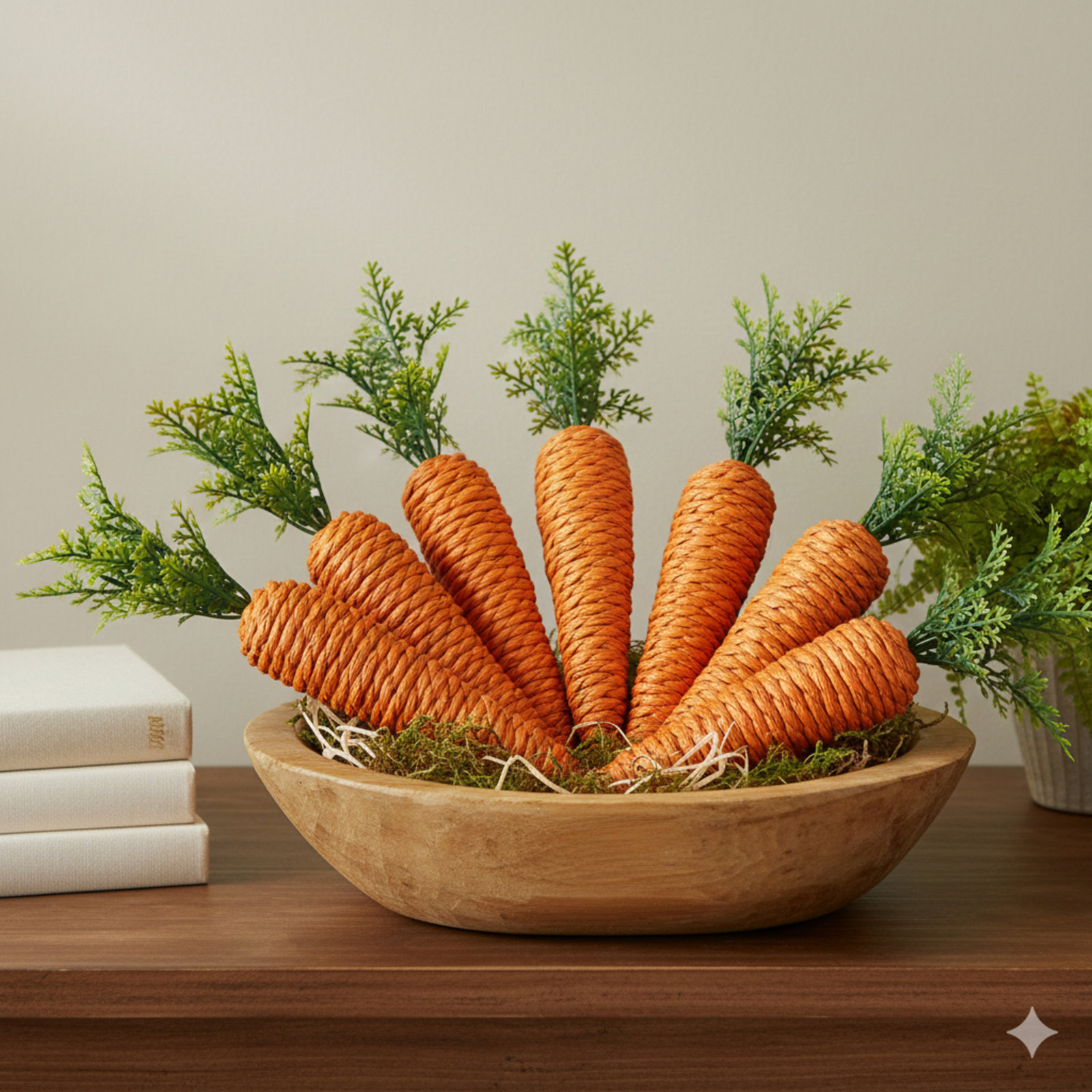 Vickerman Carrot Collection 6-Piece Artificial Carrot Accent Set