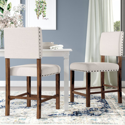 Rowayda Linen Upholstered Parsons Chair