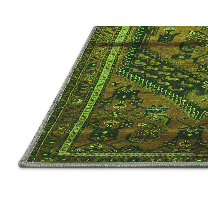 Washable Oriental Indoor Rug, Rectangle 8' x 10'