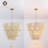 8 - Light 30"W Beige Modern 3 Tiered Drum Chandelier with Hand-Woven Rattan Shade for Dining Room or Living Room-2134161188
