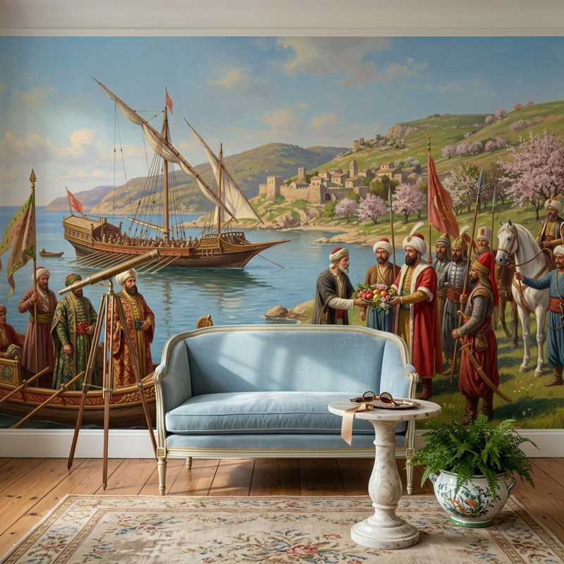 Papier peint mural Walls, Texturé non collé, 200 po x 120 po