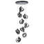 Luminaire suspendu géométrique à 9 lumières Riza-88501233-88501244