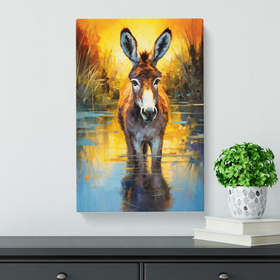 Donkey Impressionism - Print