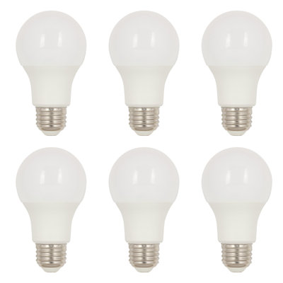 5 W (équivalent à 40 W), ampoule DEL A19 à intensité variable, culot moyen E26 (standard)