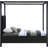 Kelly Upholstered Canopy Bed-94559502-94559505