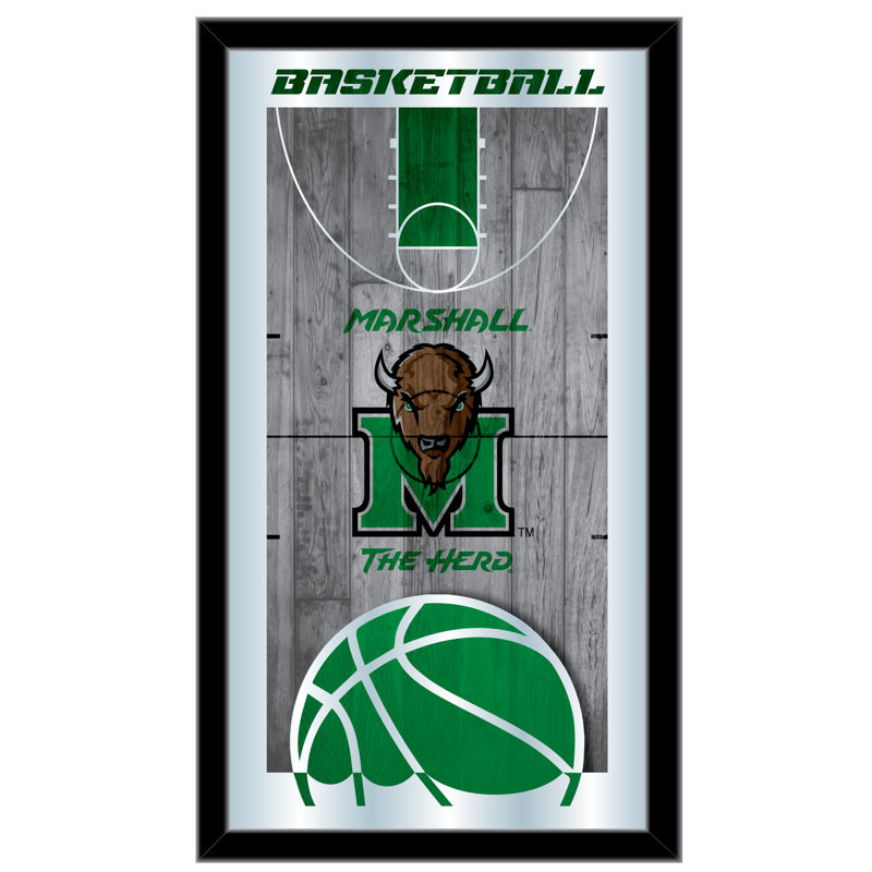 « basket mirror », impression encadrée NCAA, Marshall