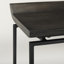 Tabouret de bar et de bar en bois de manguier massif Barlow-1832986257