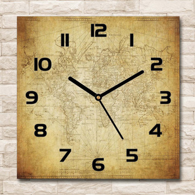 Haryuvraj Glass Wall Clock