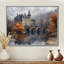  «Beige Orange Autumn Rustic Chateau In Europe II - Chateaus», reproduction d'art-54650087-54650104