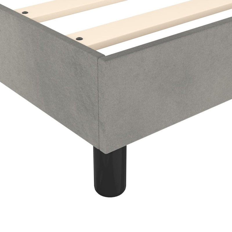 Kallstrom Solid Wood Bed, Grey, Super King (6')
