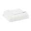 Couverture légère et respirante en coton 100 % blanc à tissage gaufré (taille simple).-79727694-79727695