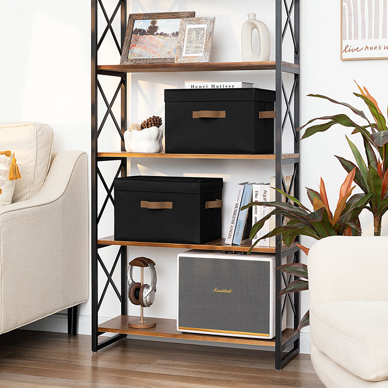 Closet Storage Bins, Black