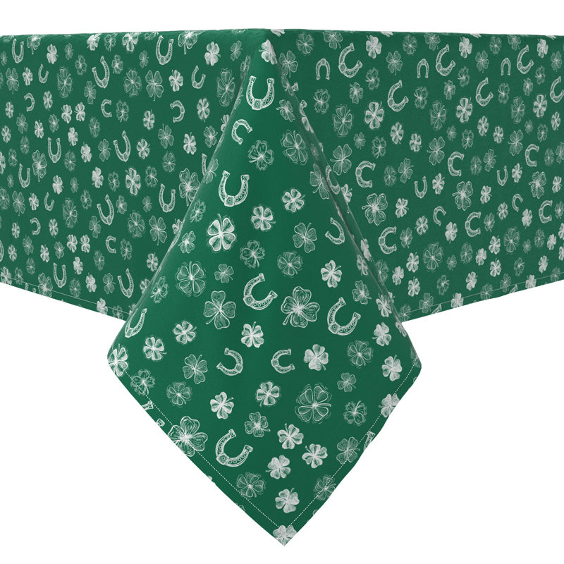 Gerfried Rectangular Cotton Twill Tablecloth