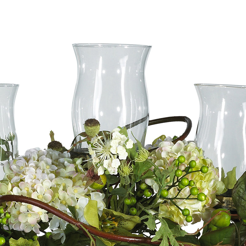 Hydrangea Candelabrum Arrangement in Free-Standing