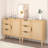 Bedroom Wood Dresser Storage - 3 Drawers, Adjustable Shelf Option, Build Quality, Effortless Assembly Cabinet For Organization Shelf, Strong & , Easy Steps