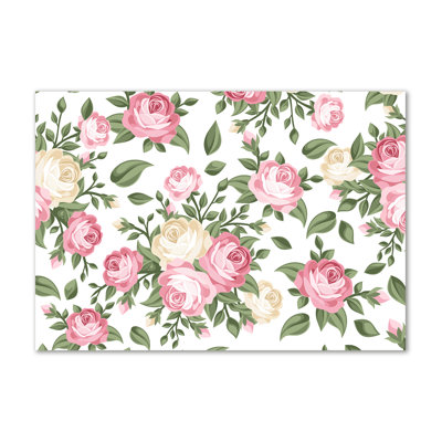 Roses - Wrapped Canvas Print