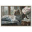 Art mural léopard décoratif encadré à la mode par Art Remedy, cadre doré, 15 x 10-1668575145-1668575167