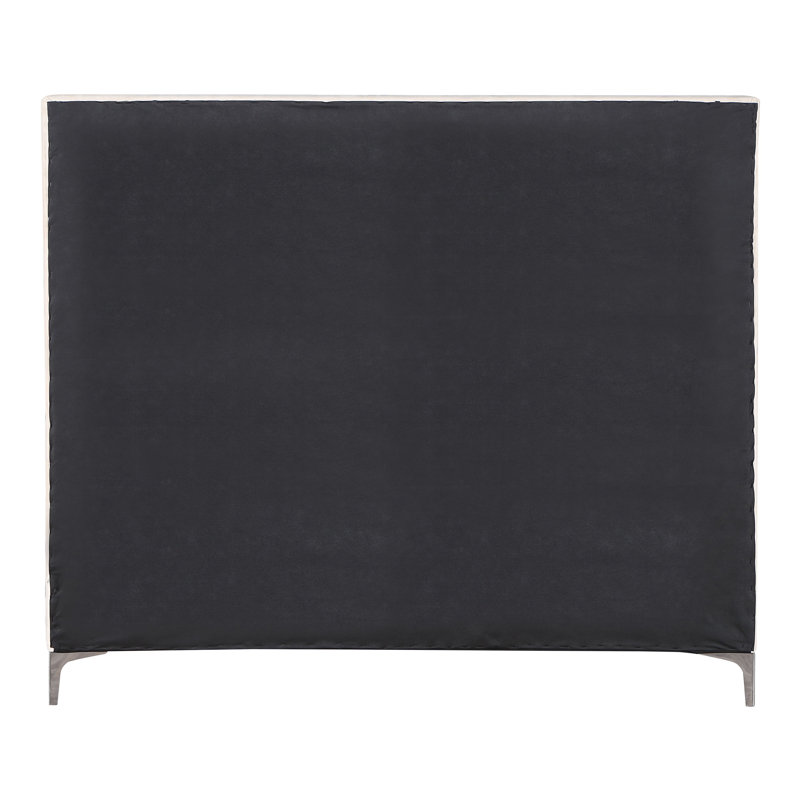Eany Tufted Upholstered Platform Bed, Queen