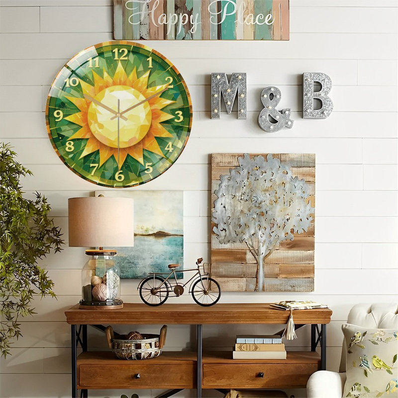 Horloge murale 12 po