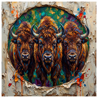 Édredon Three Buffaloes