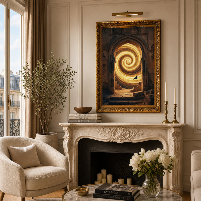 Impression sur toile Golden Golden, H 24 po x l 16 po