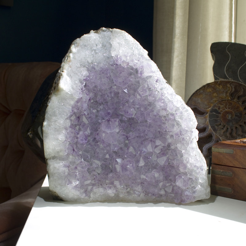 Gemmy Amethyst Geode - Excellent Display Specimen