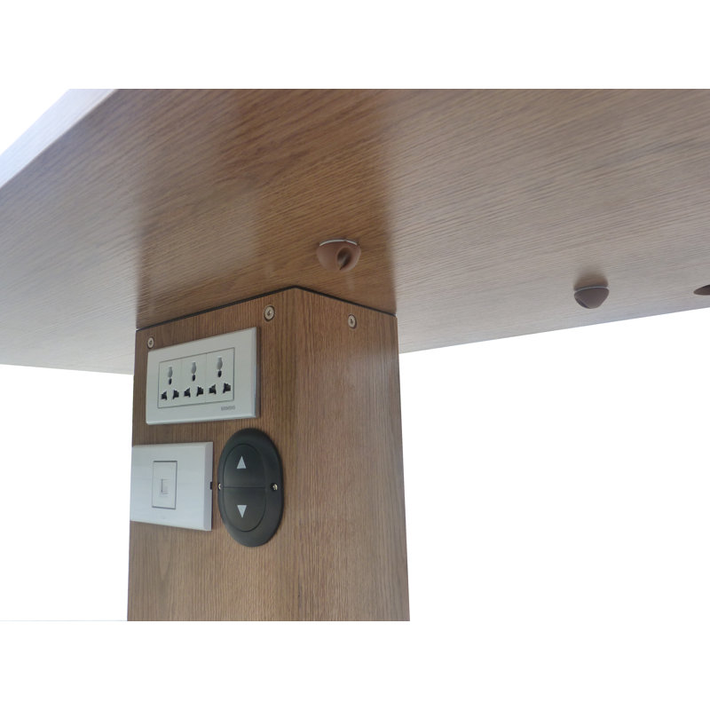 Table de travail à hauteur ajustable