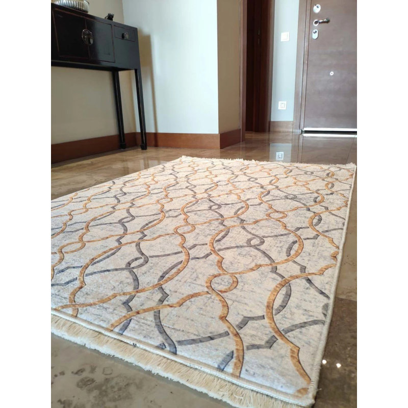 Tapis Matarranz avec envers antidérapant, Rectangle 2 pi 7 po x 3 pi 11 po