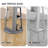 360° Swivel Full-Length Mirror With Storage Shelves-96673823