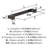 Bridgeport 5-1/16 inch (128mm) Center-to-Center Oil-Rubbed Bronze Cabinet Pull - 10 Pack-90709874