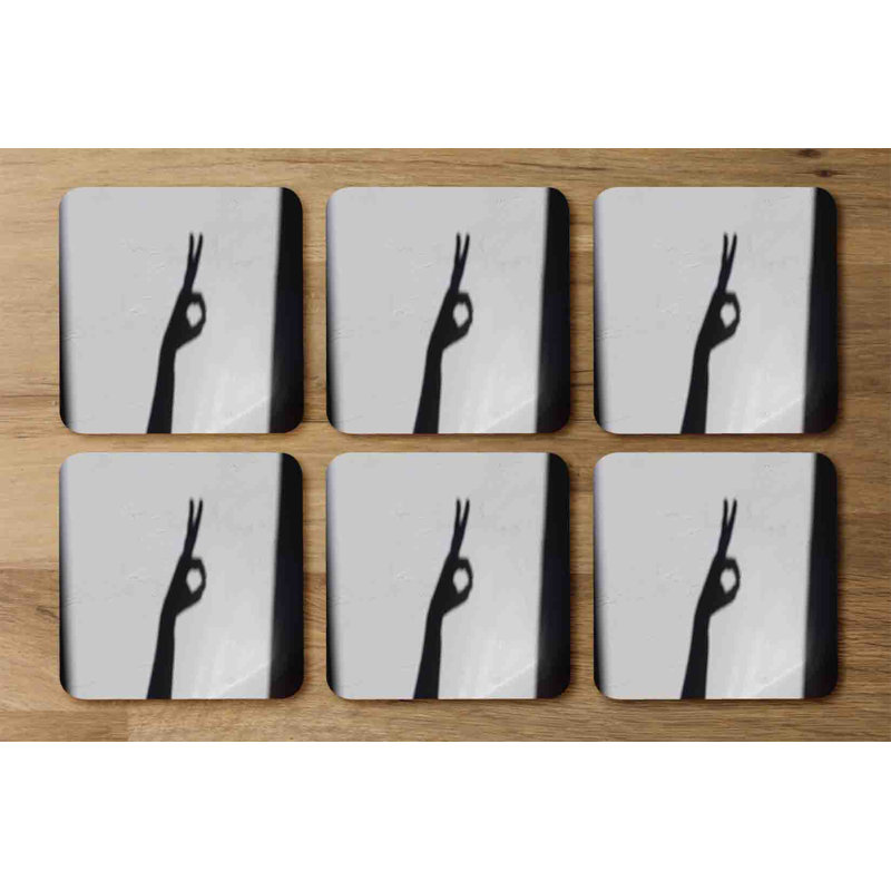 Soroka Square 6 Piece Coaster Set