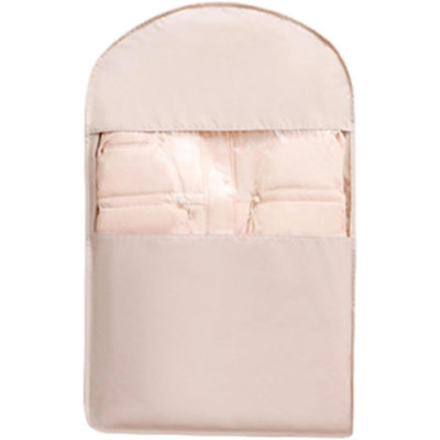 Sac de rangement pour vêtements suspendu, organisateur de placard à fermeture à glissière