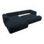 Alija 3 Seater Velvet Sofa & Chaise-158869174-158869179