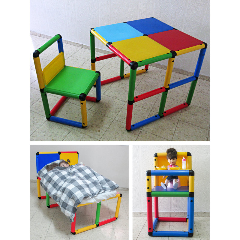 Funphix Create And Play Life Size Structures - "Standard Set 199 PCS"