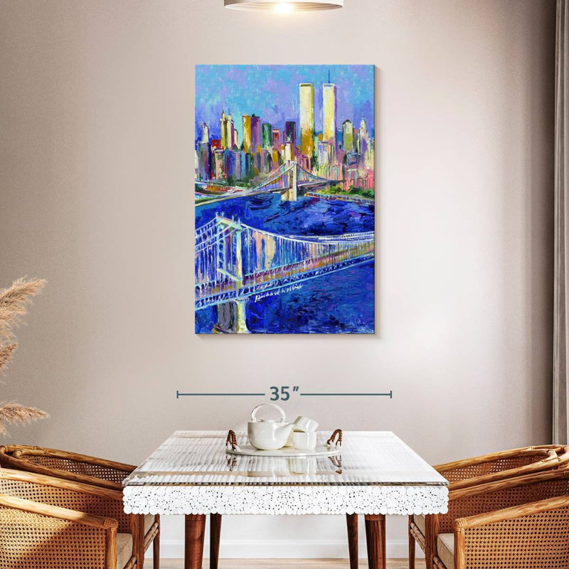 Sireci Vibrant New York, 45" H x 30" W