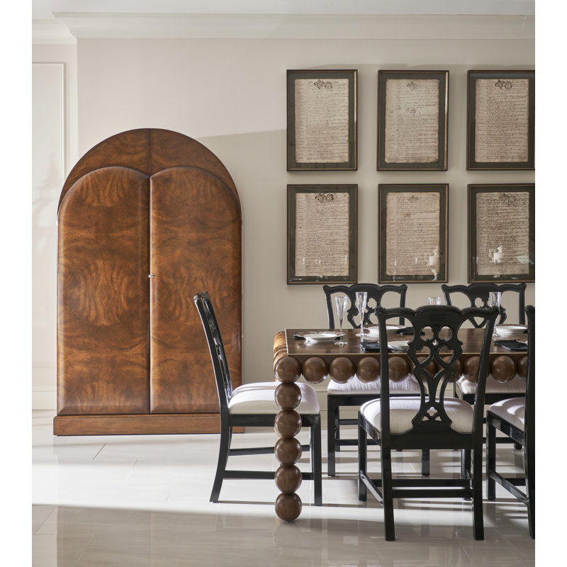 JC Modern Mahogany Wood Dining Table