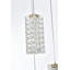 Luminaire suspendu DEL de 20 po Aston en chrome-1401608219