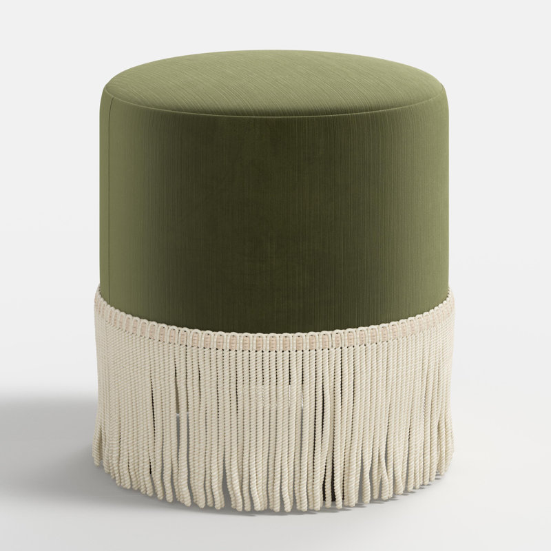 Repose-pieds Ann, Velours performance mousse