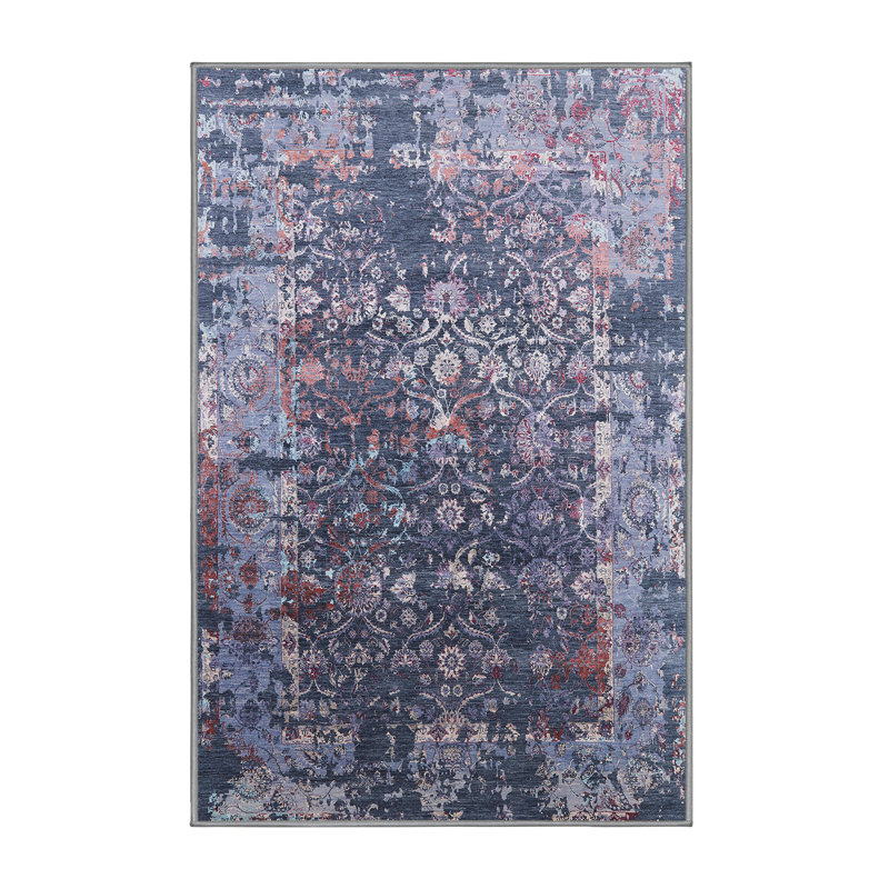 Overshores Oriental Indoor Rug, Rectangle 7' x 10'