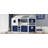 Full Size Bunk Wood House Bed with Tent-1828720631