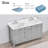 Cholena 60" Bathroom Vanity With Double Sinks-278383708-278383710