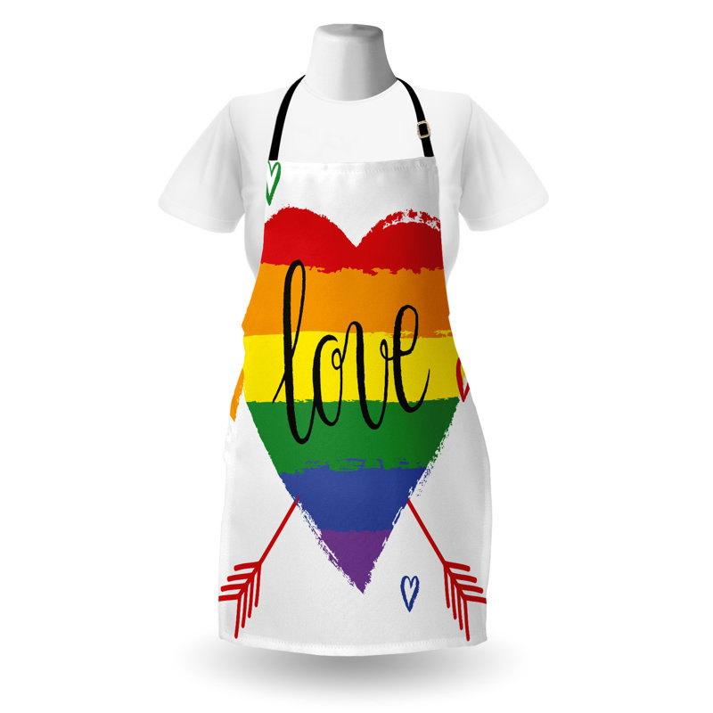Multicolore, tablier East Pride