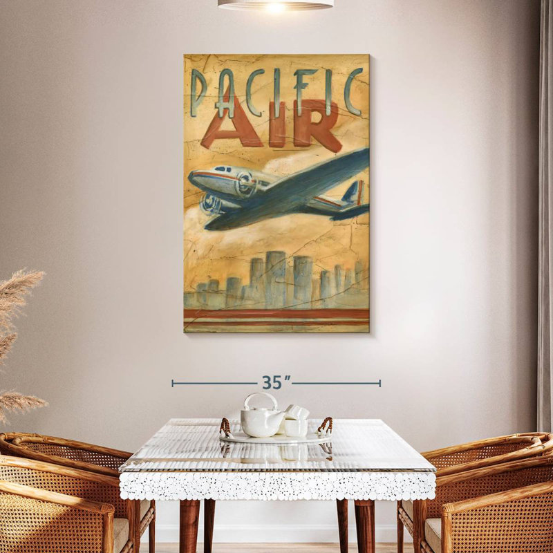 Mehar Pacific Air, 48" H x 32" W
