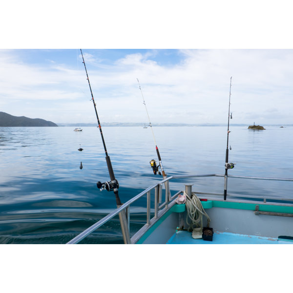 Fishing Rods, Northland, New Zealand Breakwater Bay Size: 20 H x 30 W