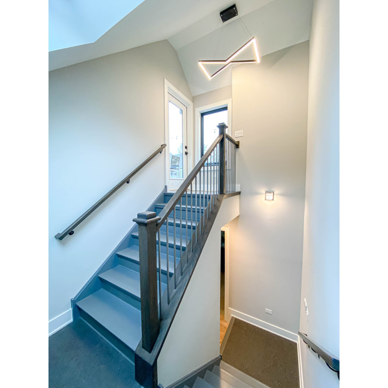 Deerfin 1 - Light Black LED Unique/Statement Pendant