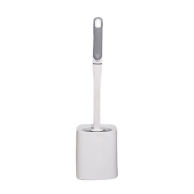 cleaning brush Toilet Bowl Brush And Compact Toilet Cleaner Brush Set For Bathroom Cleaning  Long Handle Brush Compact Size For Storage And Organization