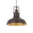 Castillon 1-Light Pendant Light with Metal Dome Shade-1078288008