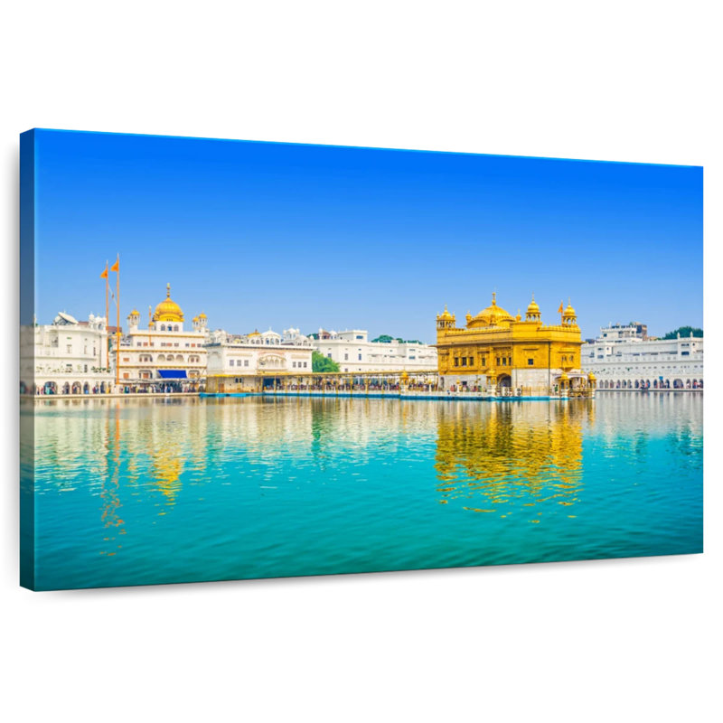 Nicci Asia Amritsar Golden Temple, H 8 po x l 12 po